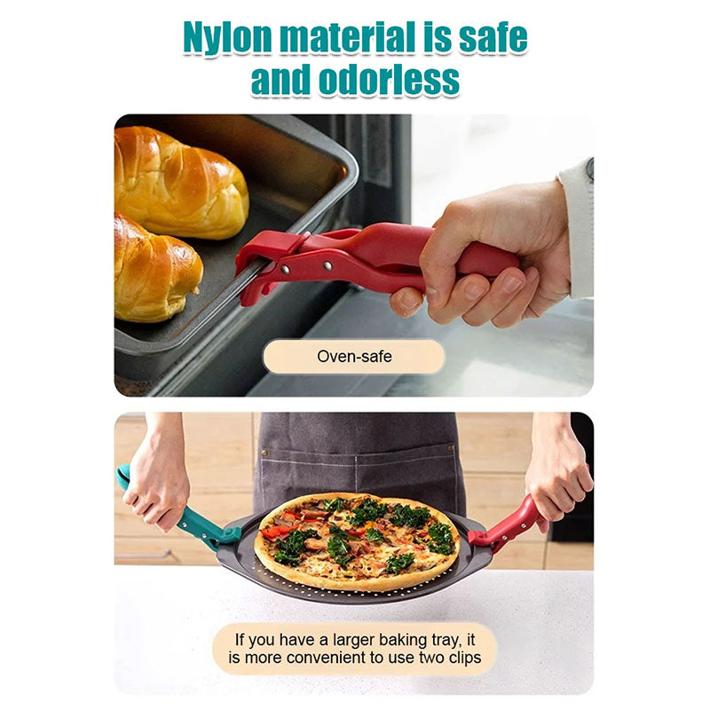 Pinza multiusos para sujetar cuencos y evitar quemaduras en la cocina