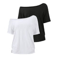 New Arrival Women's Off-Shoulder Loose Fit Top 2-Piece Set