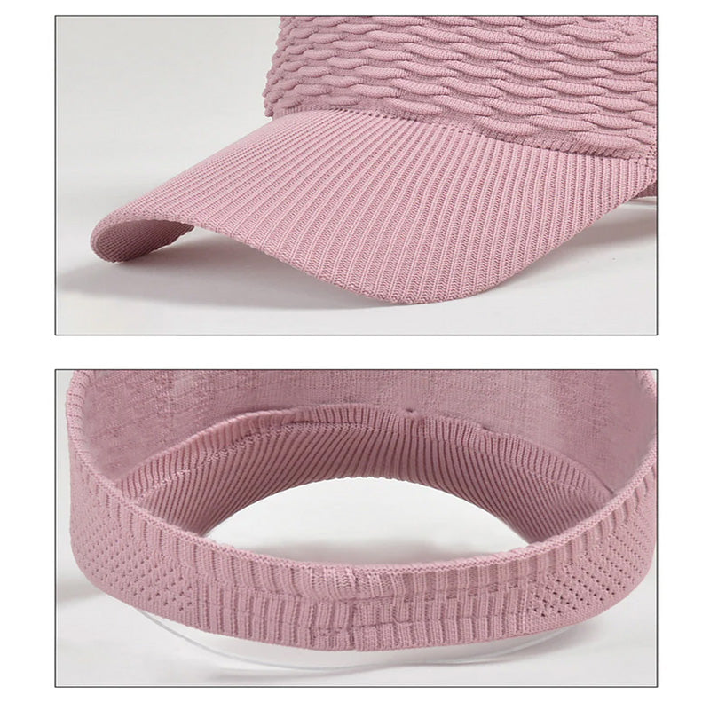 Cappello traspirante per protezione solare da sport all'aperto senza top