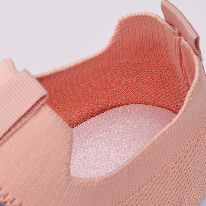 Ademende mesh-instappers voor dames