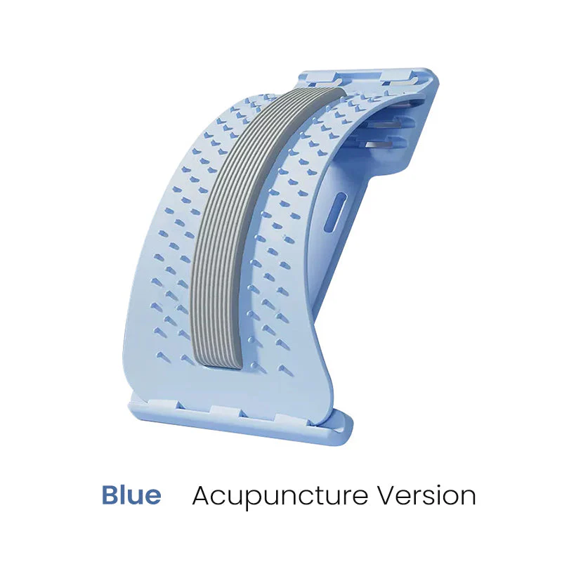 Appareil d'étirement lombaire magnétique ¨C massage par acupression, conception portable et soulagement des douleurs dorsales