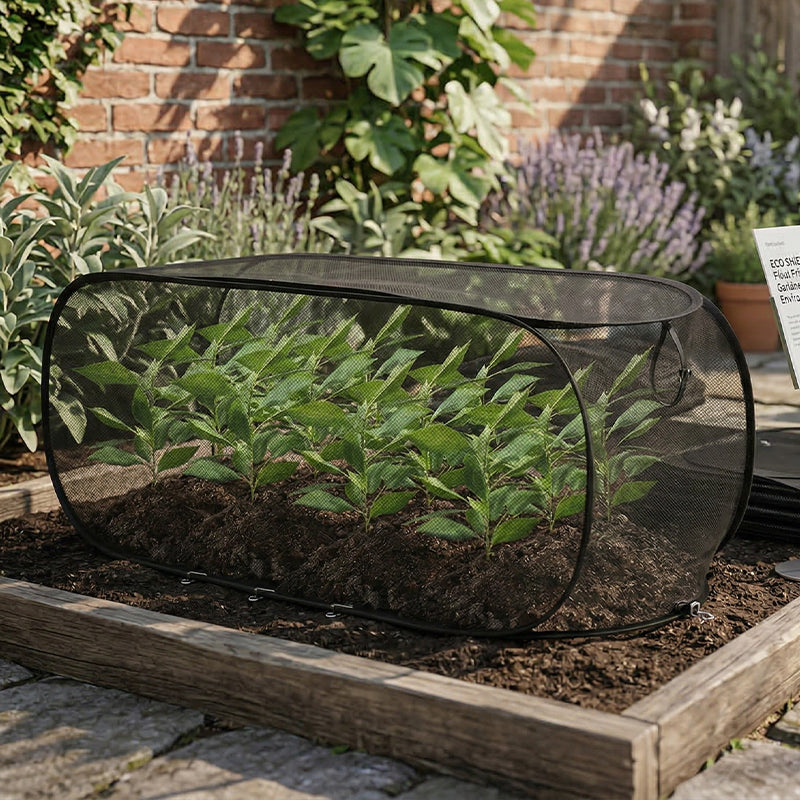 NOW Foldable Pop-Up Plant Mesh Cover ¨C Protects Plants, Breathable Design & Easy Setup