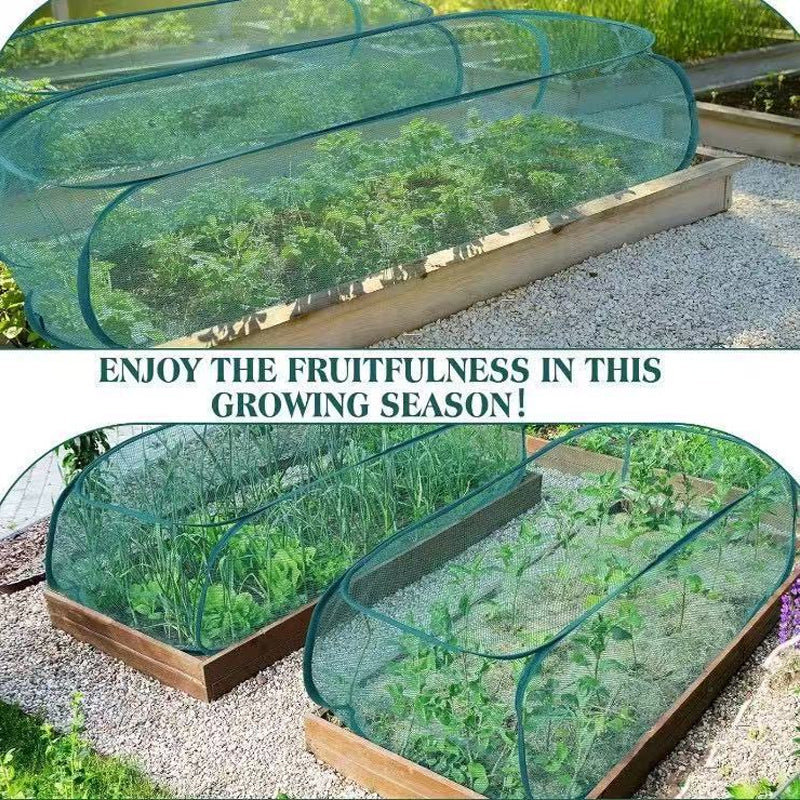 NOW Foldable Pop-Up Plant Mesh Cover ¨C Protects Plants, Breathable Design & Easy Setup