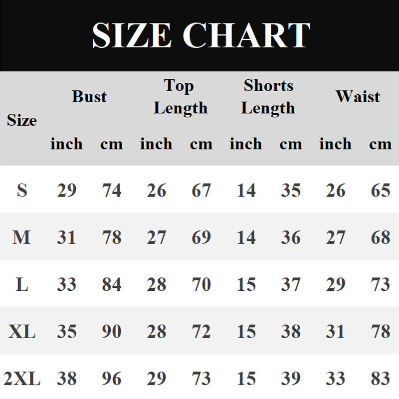 Conjunto de 2 piezas para mujer con top palabra de honor de bajo abierto y shorts