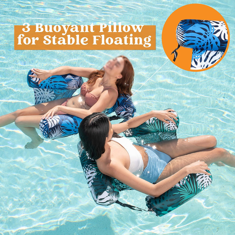 Silla flotante inflable para piscina