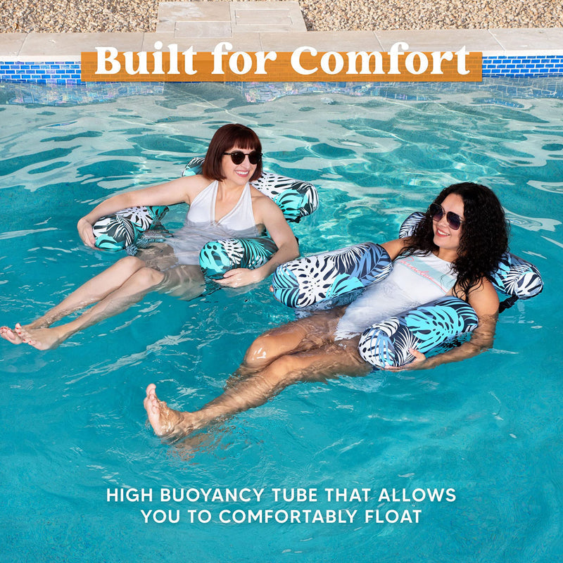 Silla flotante inflable para piscina
