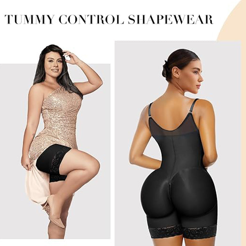 Body moldeador para mujer con control de abdomen y realce de glúteos