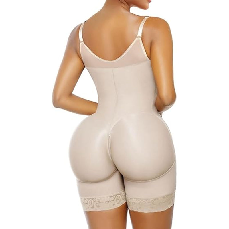 Body moldeador para mujer con control de abdomen y realce de glúteos