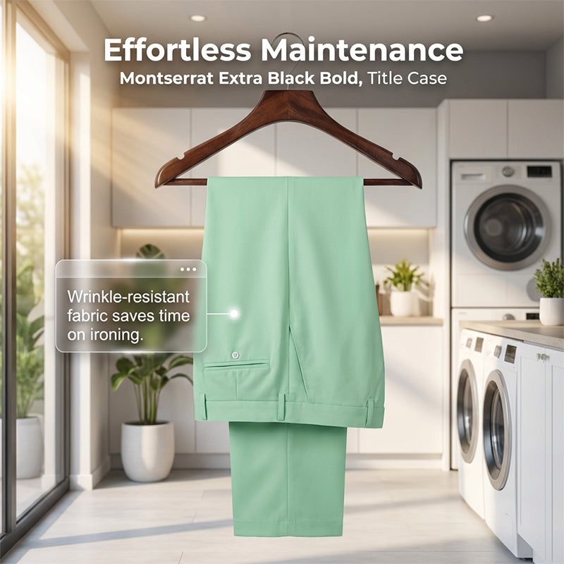 Completo da uomo di camicia e pantaloni a righe, 2 pezzi