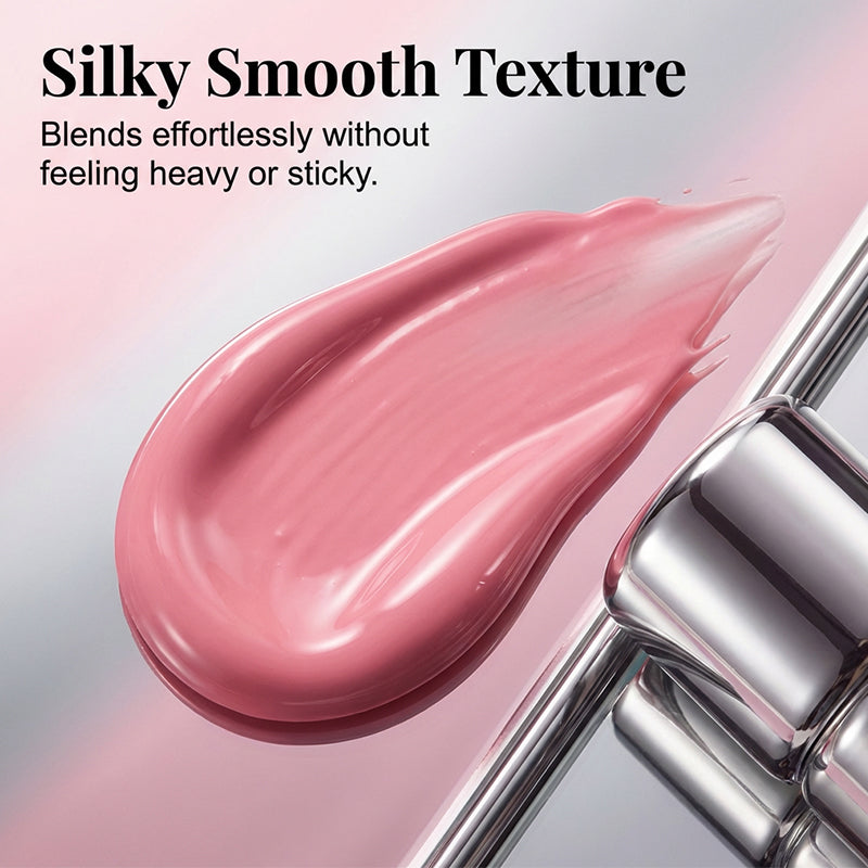 Langhoudende vloeibare blushstick met natuurlijke finish