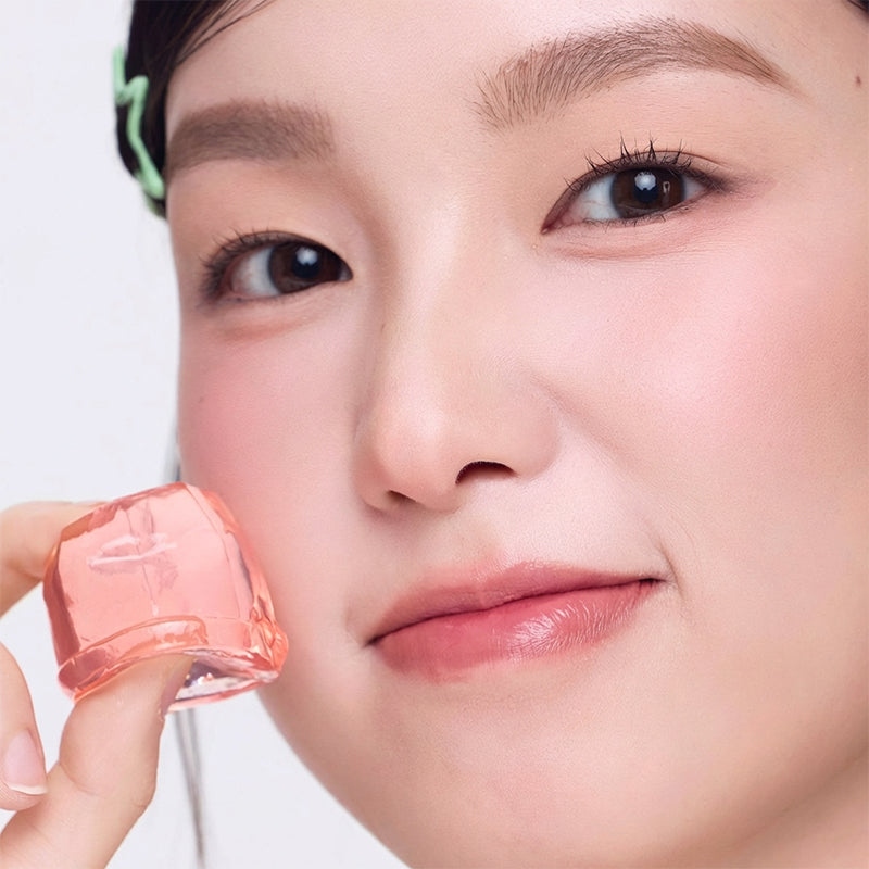 Langhoudende vloeibare blushstick met natuurlijke finish