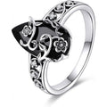 Bague bohème vintage ornée de lianes florales