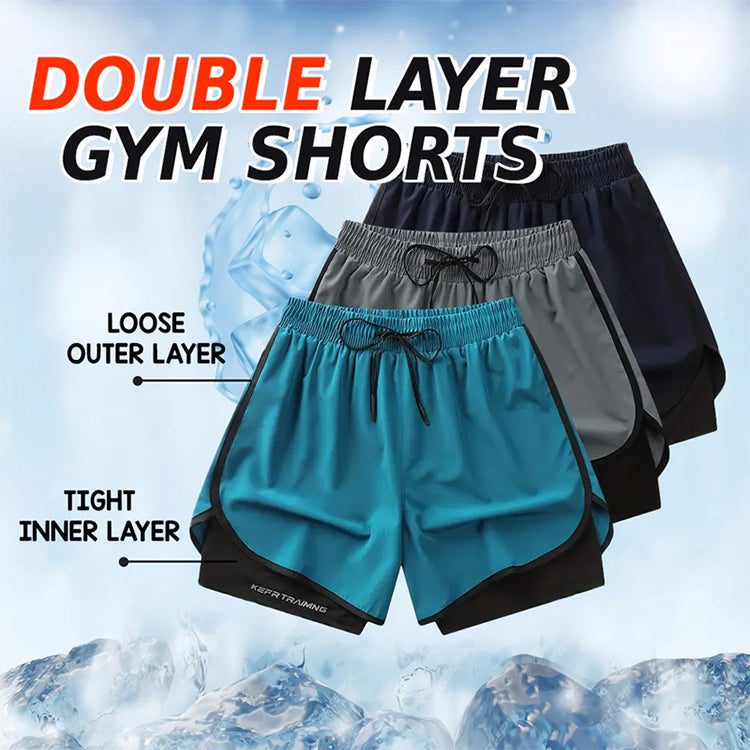 Pantaloncini sportivi da uomo ad asciugatura rapida