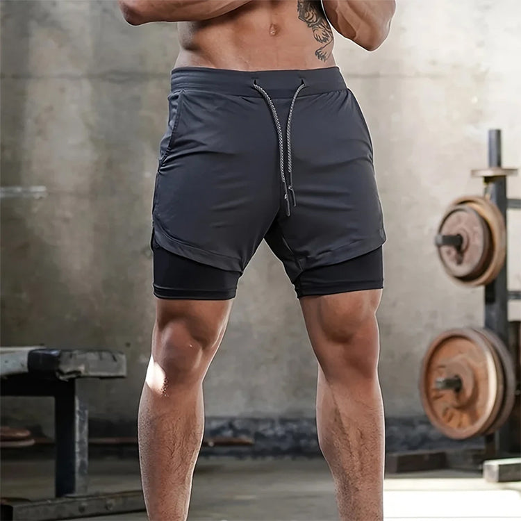 Pantaloncini sportivi da uomo ad asciugatura rapida