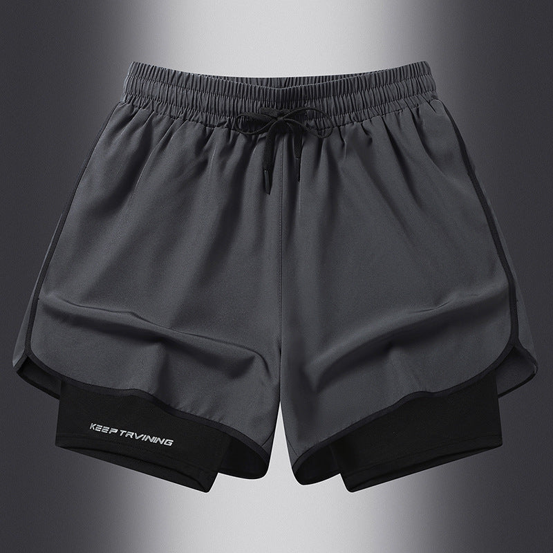 Pantaloncini sportivi da uomo ad asciugatura rapida