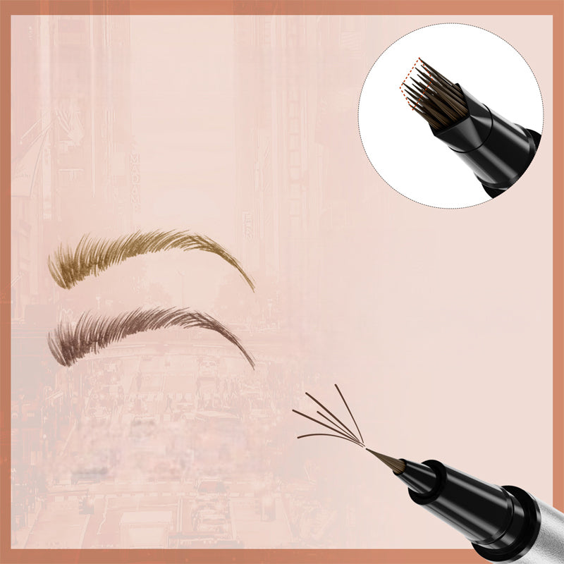 Free 2-in-1 Waterproof Liquid Brow Pen