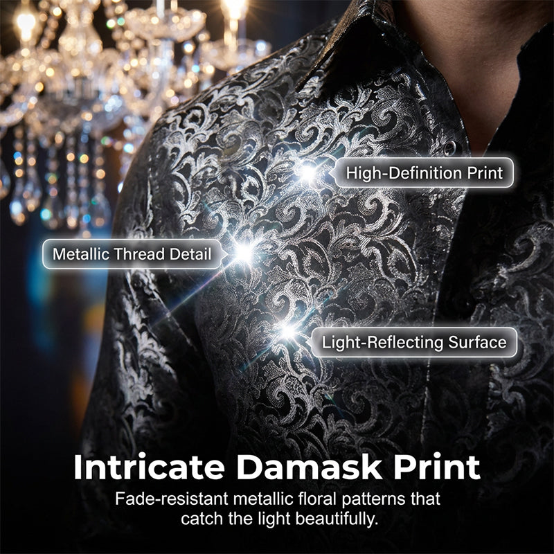 2026 New Arrival Modern Fit Printed Shirt ¨C Instantly Upgrade Your Look