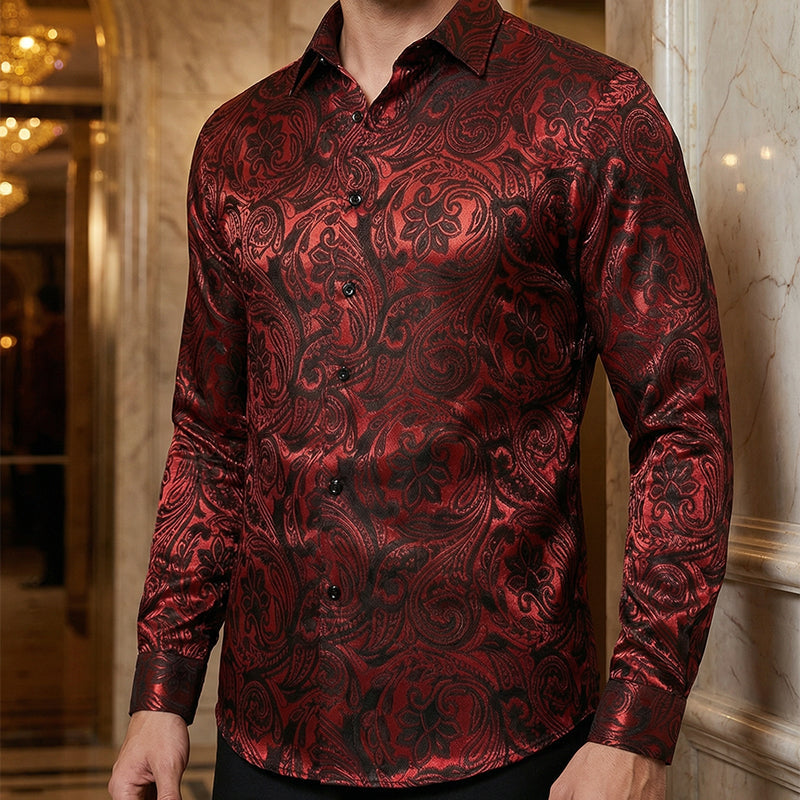 2026 New Arrival Modern Fit Printed Shirt ¨C Instantly Upgrade Your Look
