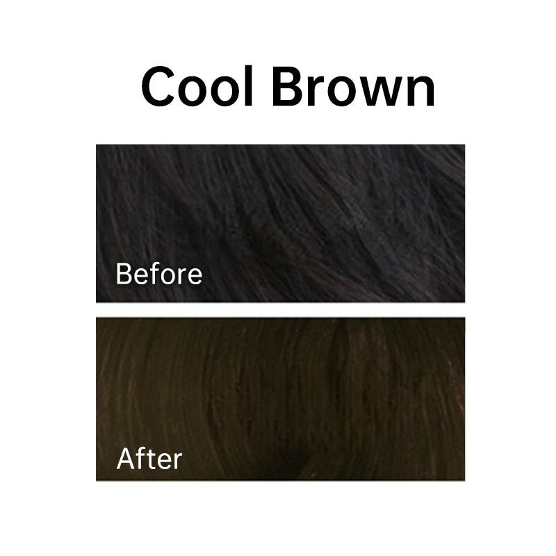 Tintura per capelli vegetale colorata con applicatore a pettine