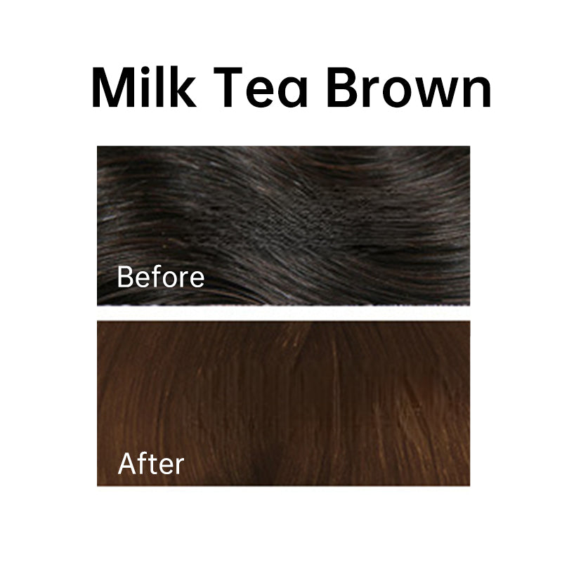 Tintura per capelli vegetale colorata con applicatore a pettine