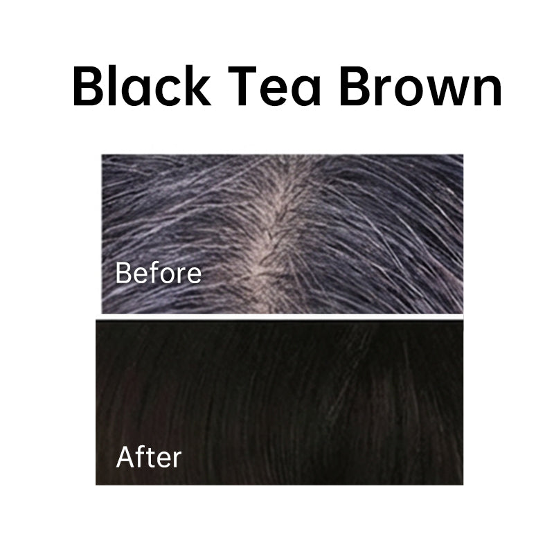 Tintura per capelli vegetale colorata con applicatore a pettine