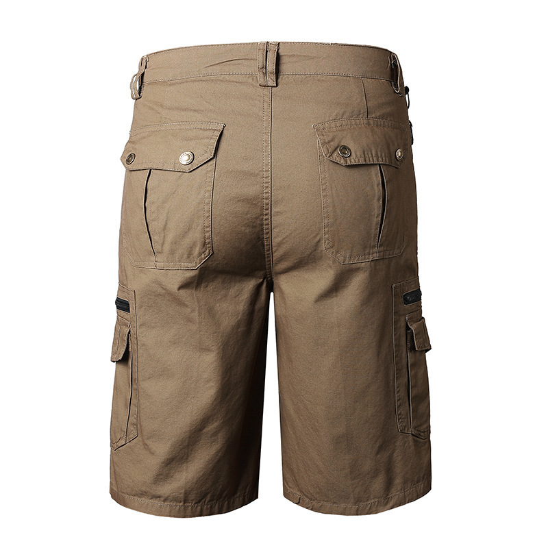 Men's Casual Cargo Shorts with Multiple Pockets