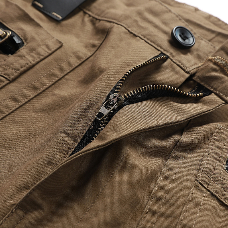 Men's Casual Cargo Shorts with Multiple Pockets