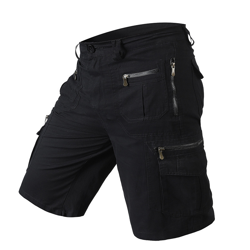 Men's Casual Cargo Shorts with Multiple Pockets