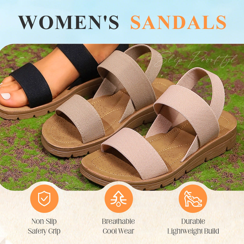Sandalias cómodas de verano para mujer