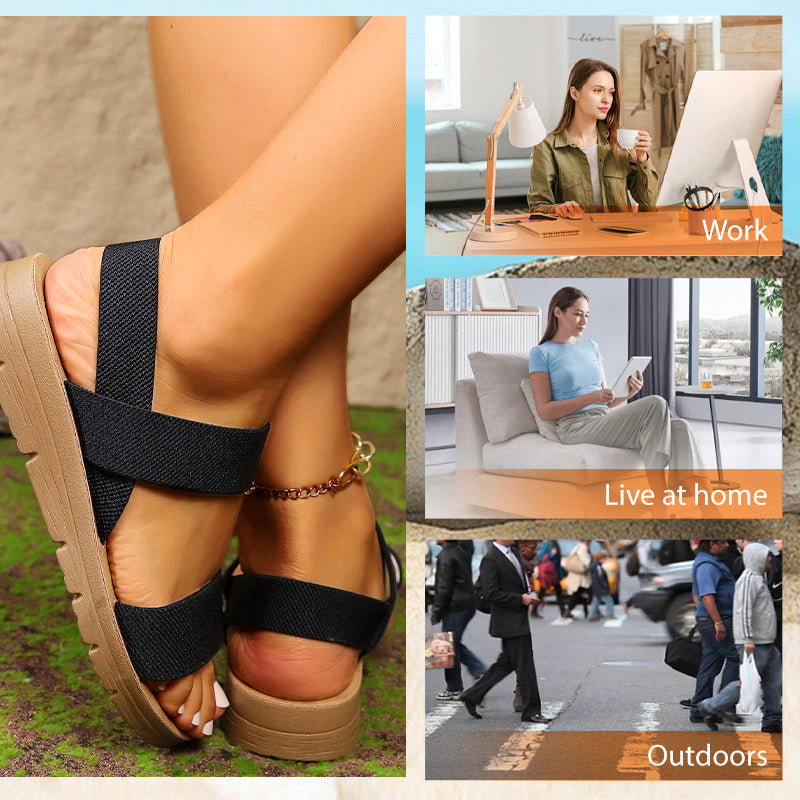 Sandalias cómodas de verano para mujer