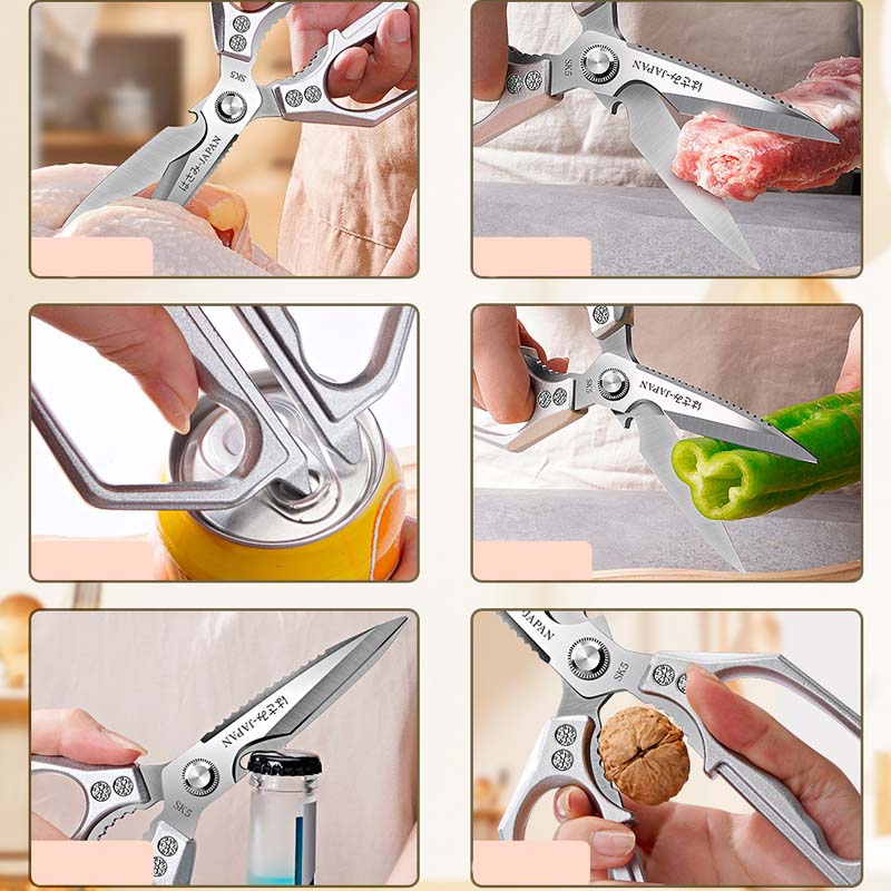 Forbici da cucina multifunzionali e resistenti