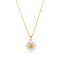 Collier pendentif tournesol NOW pour femme