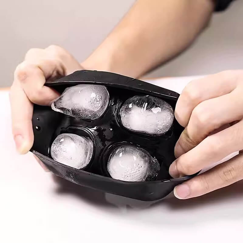 Vaschetta per cubetti di ghiaccio a forma di teschio in silicone FreeDIY