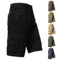 Pantaloncini cargo da uomo per attività all'aperto - Multitasche e traspiranti