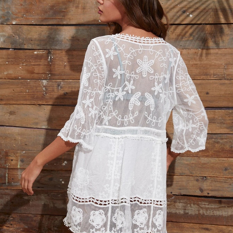 Woman¡¯s Sexy V-Neck Loose bikini Cover-up