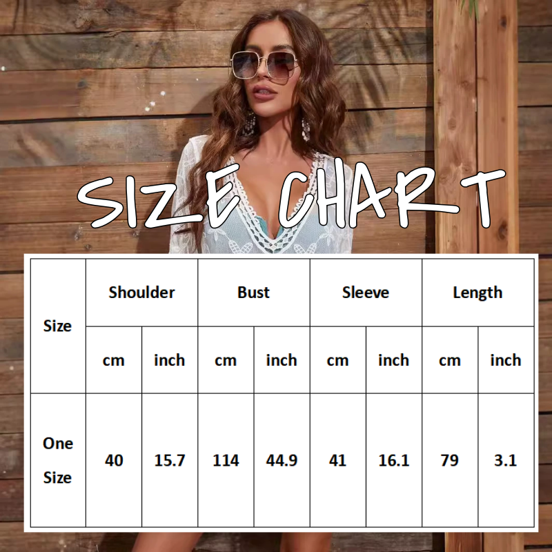 Woman¡¯s Sexy V-Neck Loose bikini Cover-up