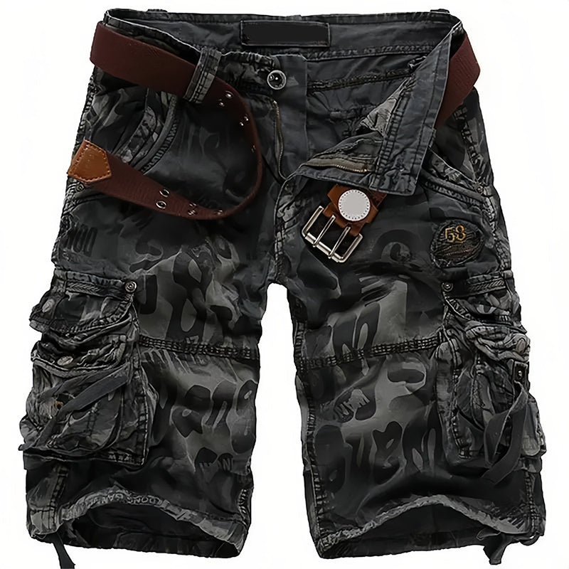 Cargo­shorts voor heren met meerdere zakken - klassieke stijl, duurzame katoenmix en veelzijdig voor werk en buitenactiviteiten