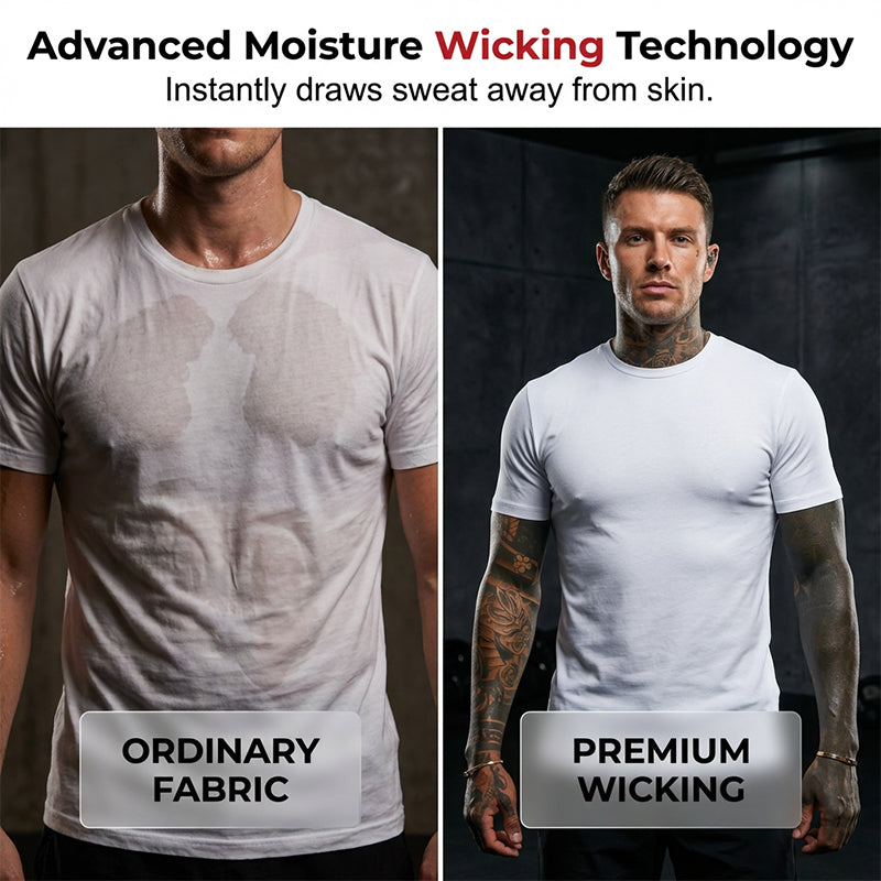 Men's Slim Fit Crew Neck T-Shirt