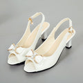 2026 Women's Elegant Peep-Toe Slingback Sandals