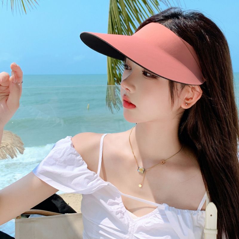 Women¡¯s Lightweight Wide Brim Adjustable Sun Visors