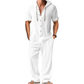 Voordelige deal-herenoutfit met casual hoodie en broek