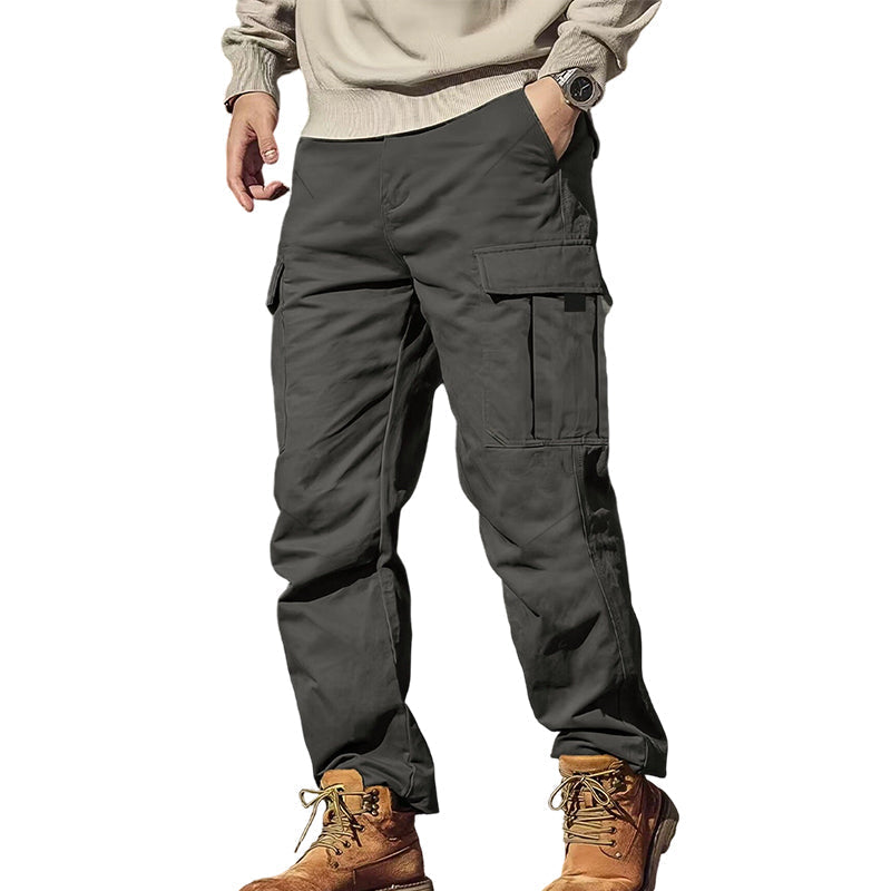 New Arrival Men's Tactical Cargo Pants with Multiple Pockets