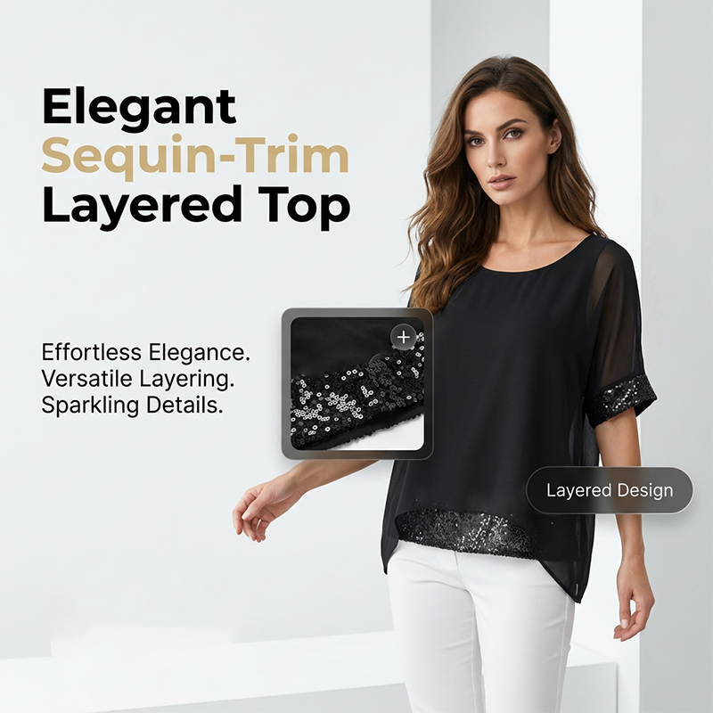 New Arrival Women's Casual Round Neck Top