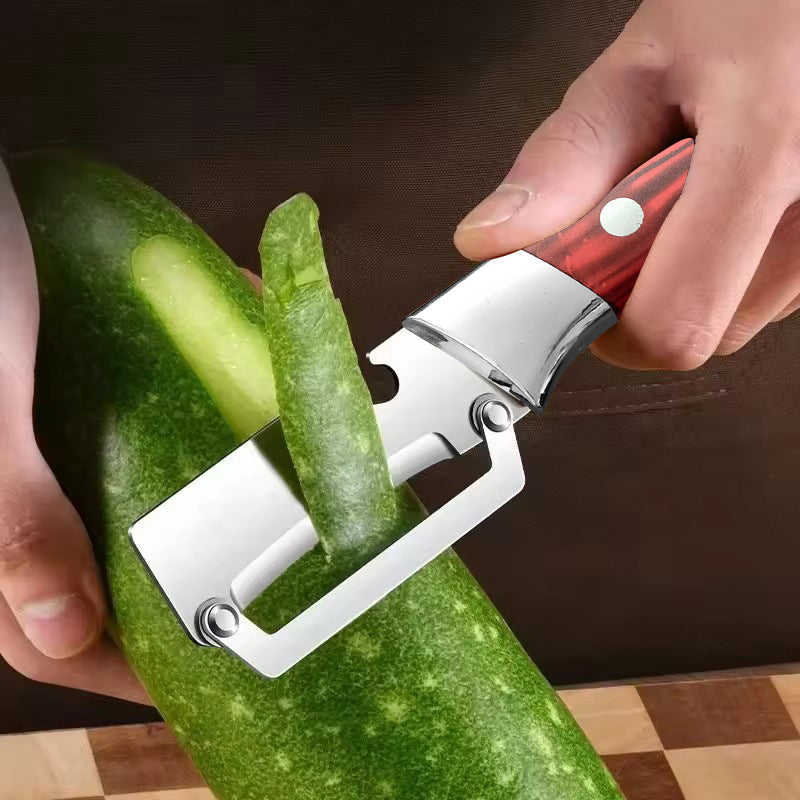 Pelador de verduras multiusos de acero inoxidable