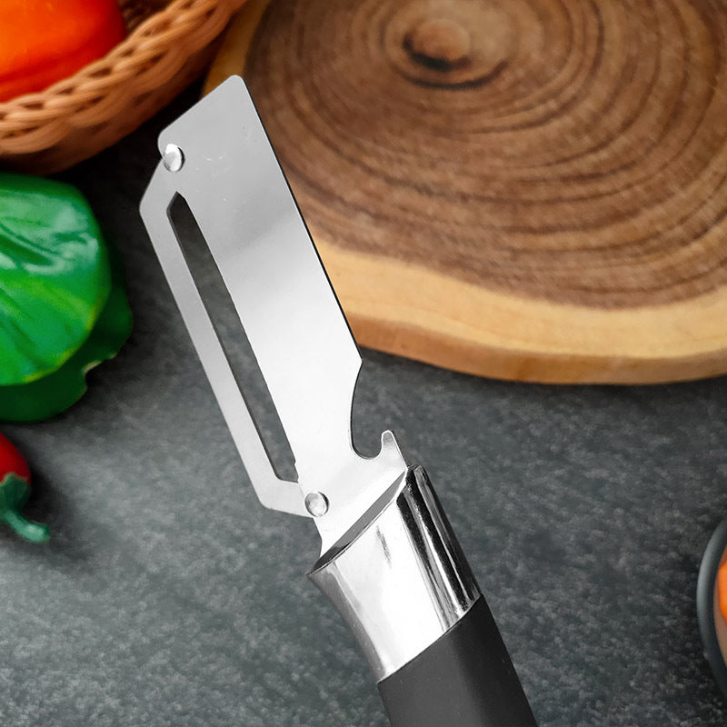 Pelador de verduras multiusos de acero inoxidable