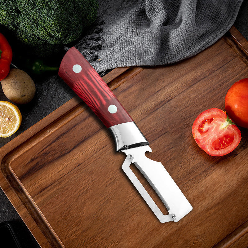Pelador de verduras multiusos de acero inoxidable