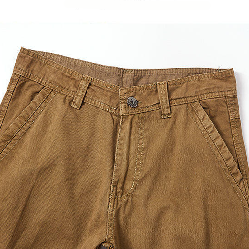 Pantalones cargo tácticos masculinos con múltiples bolsillos