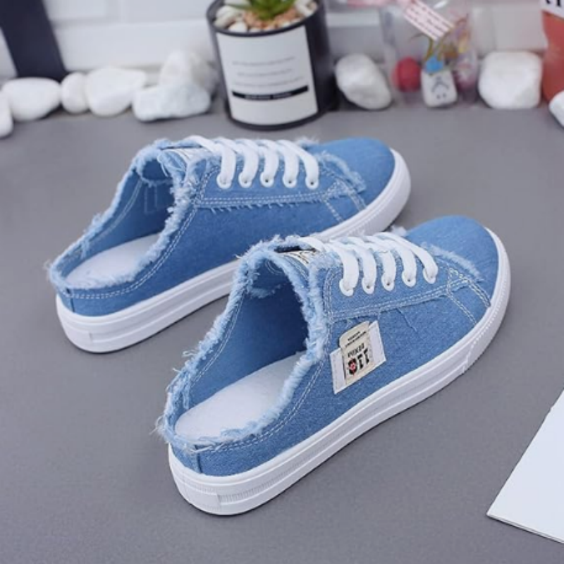 Zapatillas mule vaqueras para mujer