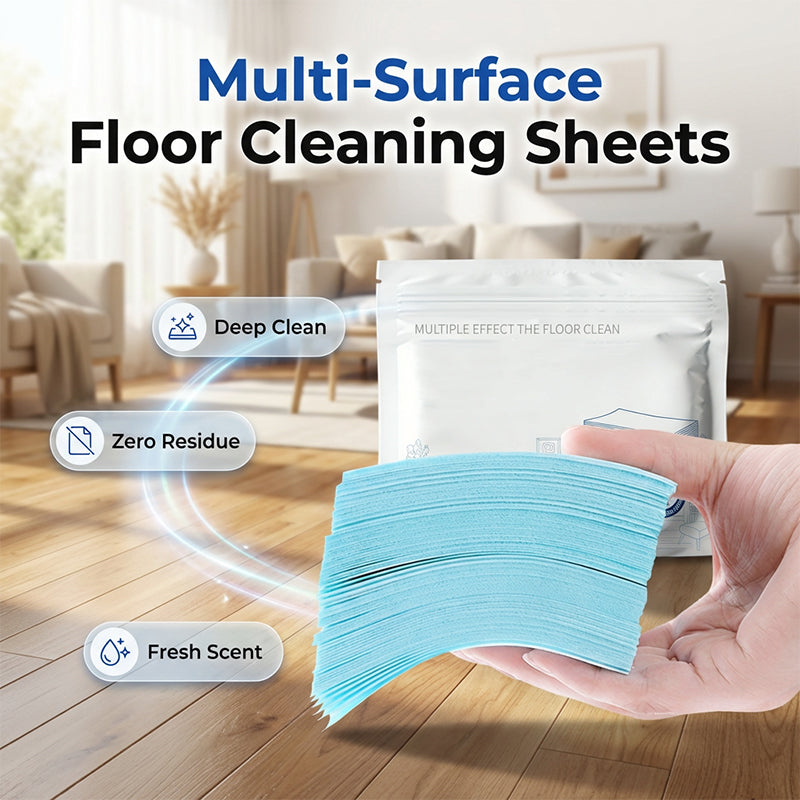 Water©\Soluble Floor Sheets ¨C Just Drop in Water, No Measuring. Cleans & Shines All Floors.