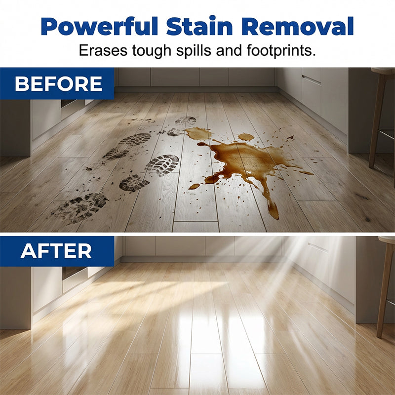 Water©\Soluble Floor Sheets ¨C Just Drop in Water, No Measuring. Cleans & Shines All Floors.